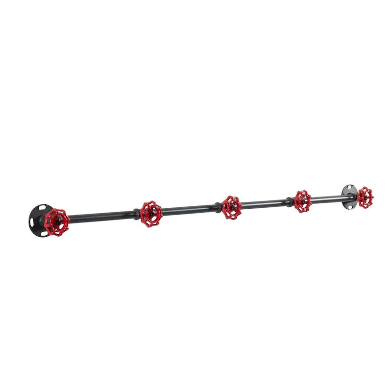 Cambria Industrial Sand Black Wall Coat Rack by Furniture of America