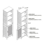 Bracken Bamboo Tall Cabinet