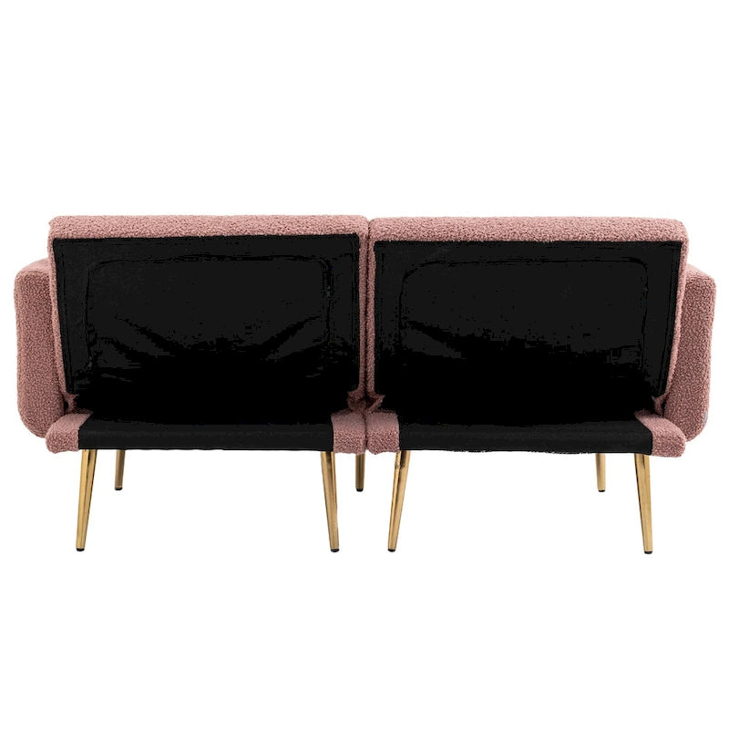 Linen Modular Sofa Section Armless Accent Chair