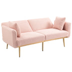 Linen Modular Sofa Section Armless Accent Chair