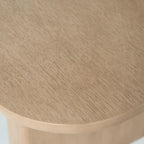 Nova Domus Oshana Modern White Oak Dining Table