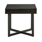 Eldersley Wood Finish End Table with One Drawer by iNSPIRE Q Modern