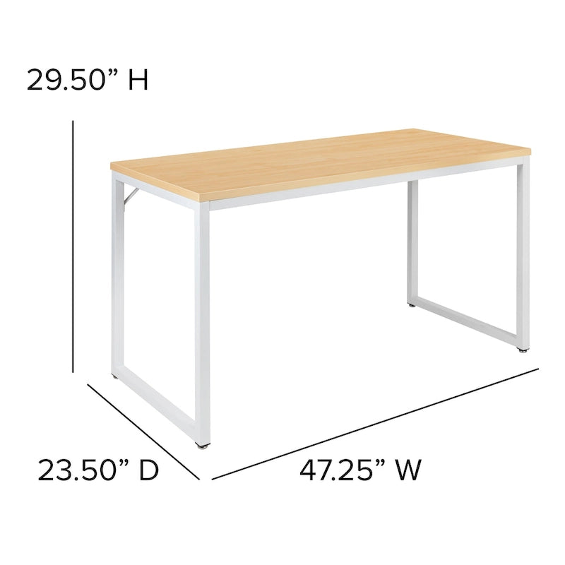 Commercial Grade Industrial Style Office Desk - 47 Length