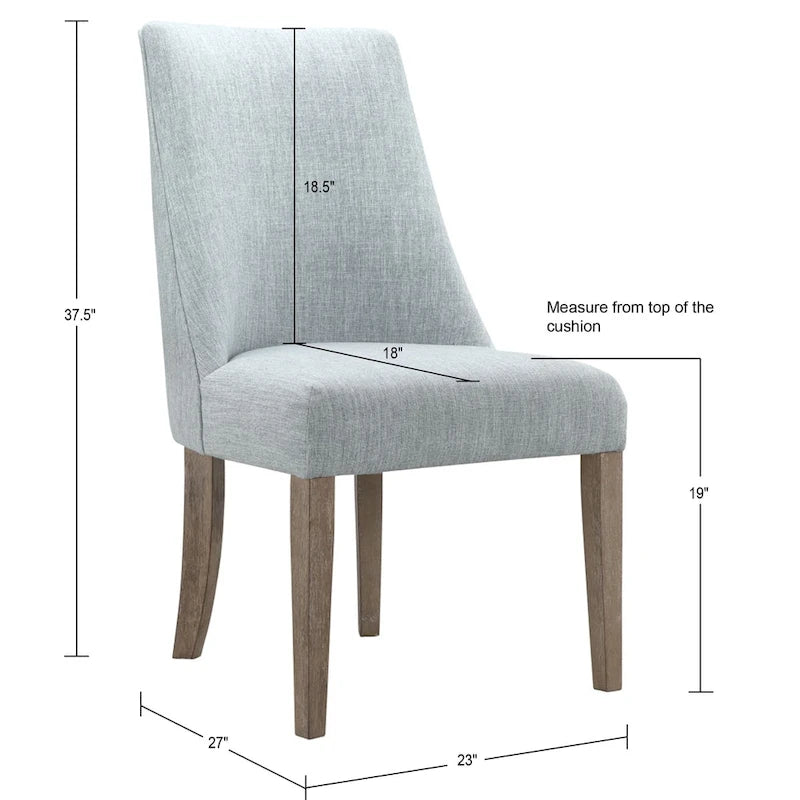 Martha Stewart Winfield Upholstered Dining chair Set of 2