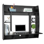 39 Exquisite Room-saving Wall Built-up Computer Desk