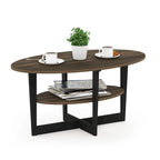 Furinno JAYA Oval Coffee Table