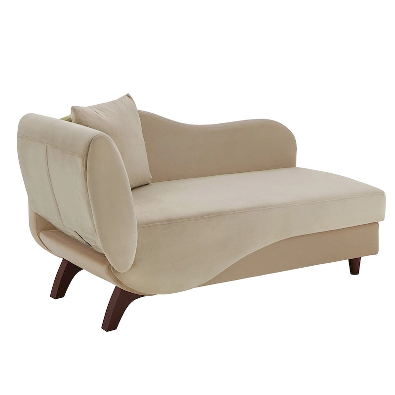 Aideen 2-tone Storage Chaise by iNSPIRE Q Modern