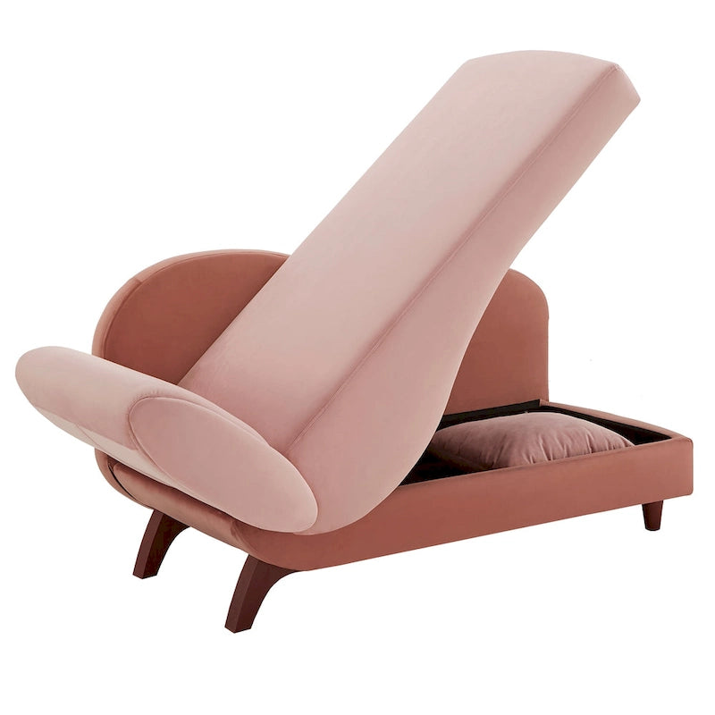 Aideen 2-tone Storage Chaise by iNSPIRE Q Modern