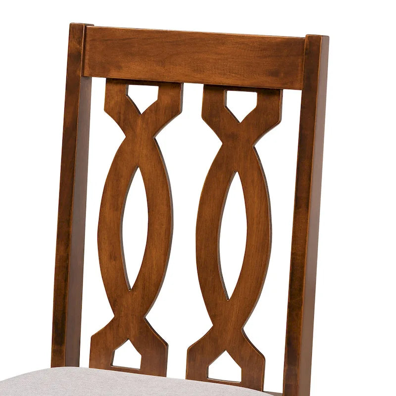 Cherese Modern and Contemporary 2-Piece Dining Chair Set