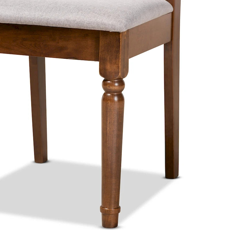 Cherese Modern and Contemporary 2-Piece Dining Chair Set