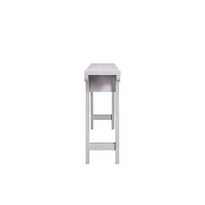 Jessica Contemporary White Oak 70-inch 2-Drawer Console Table by Furniture of America