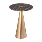 Addyson Marble Side Table - 16W x 16D x 22H