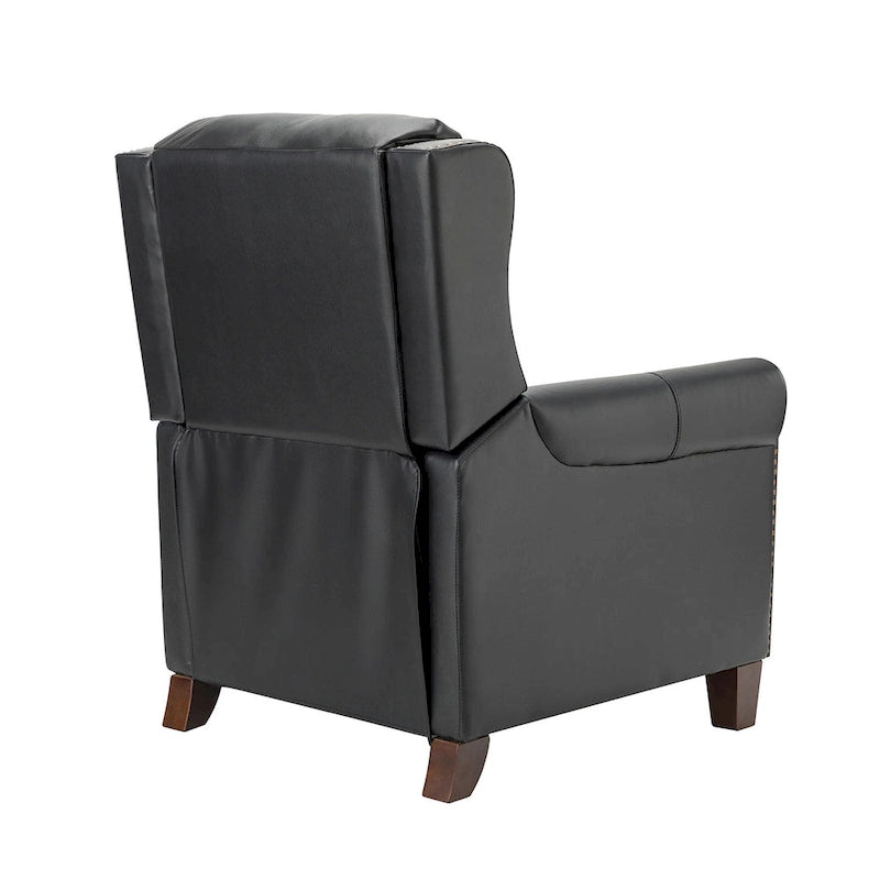 Felisa 32.48 Wide Genuine Leather Manual Recline Set of 2