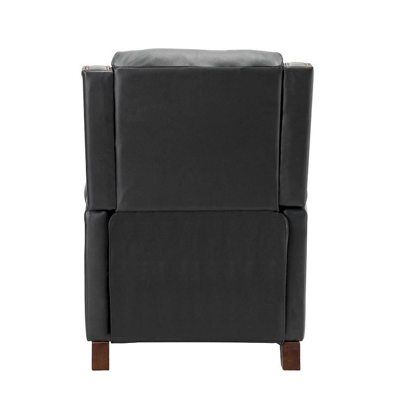 Felisa 32.48 Wide Genuine Leather Manual Recline Set of 2