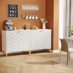 Modern Buffet Sideboard Cabinet with Storage for Dining Room (Set of 2)