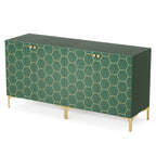 Modern Buffet Sideboard Cabinet with Storage for Dining Room (Set of 2)