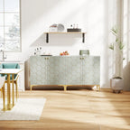 Modern Buffet Sideboard Cabinet with Storage for Dining Room (Set of 2)