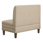 Lifestorey Kerrington Channel Back Upholstered Bench