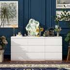 Makeup Table Chic Vanity Dresser Combo: Spacious Multi-Drawer Design