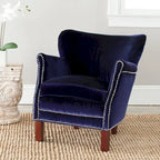 SAFAVIEH Corie Brown Club Chair - 26.6 x 28.9 x 29.3 - 27Wx29Dx29H