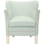 SAFAVIEH Corie Brown Club Chair - 26.6 x 28.9 x 29.3 - 27Wx29Dx29H