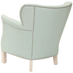 SAFAVIEH Corie Brown Club Chair - 26.6 x 28.9 x 29.3 - 27Wx29Dx29H