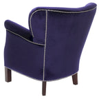 SAFAVIEH Corie Brown Club Chair - 26.6 x 28.9 x 29.3 - 27Wx29Dx29H
