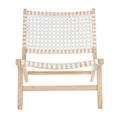 SAFAVIEH Theodora Leather Woven Accent Chair - 25.2 W x 31.5 L x 26.8 H - 25Wx31Dx27H