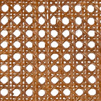 SAFAVIEH Sylva Rattan Cushion Dining Chair (Set of 2) - 19 W x 17.5 L x 32 H - 19Wx18Dx32H