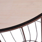 vidaXL Coffee Table Copper  15.6 MDF