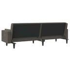 vidaXL 2-Seater Sofa Bed Upholstered Convertible Sleeper Sofa Couch Velvet - 86.6 x 33.3 x 27.2
