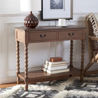 SAFAVIEH Henretta 2-Drawer Console Table - 35.5 W x 13 L x 29.5 H - 35.5 W x 13 L x 29.5 H - 36Wx13Dx30H