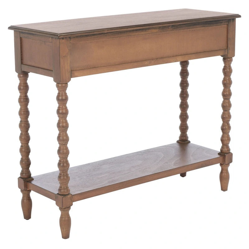 SAFAVIEH Henretta 2-Drawer Console Table - 35.5 W x 13 L x 29.5 H - 35.5 W x 13 L x 29.5 H - 36Wx13Dx30H