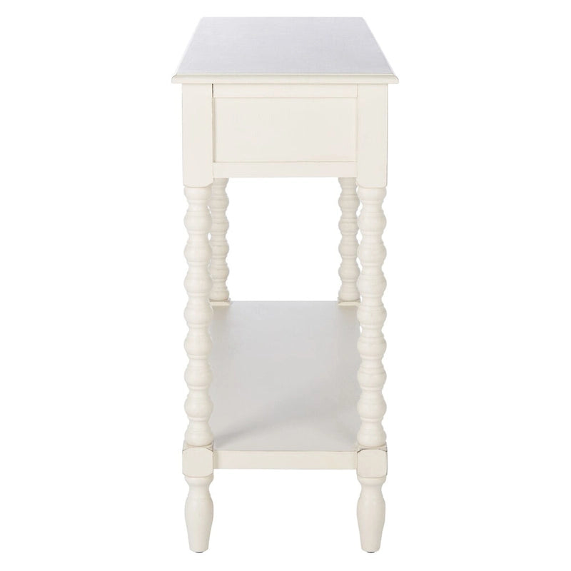 SAFAVIEH Henretta 2-Drawer Console Table - 35.5 W x 13 L x 29.5 H - 35.5 W x 13 L x 29.5 H - 36Wx13Dx30H