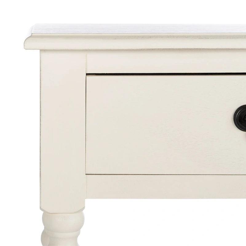 SAFAVIEH Henretta 2-Drawer Console Table - 35.5 W x 13 L x 29.5 H - 35.5 W x 13 L x 29.5 H - 36Wx13Dx30H