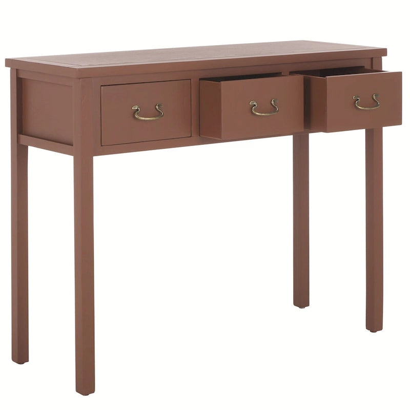 SAFAVIEH Marleine Antiqued Grey Console Table - 39.4 x 14.2 x 31.7 - 39Wx14Dx32H