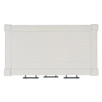 SAFAVIEH Philomene Distressed White 3-Drawer Console Table - 23.5 W x 13 L x 29.5 H - 24Wx13Dx30H