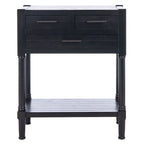 SAFAVIEH Philomene Distressed White 3-Drawer Console Table - 23.5 W x 13 L x 29.5 H - 24Wx13Dx30H