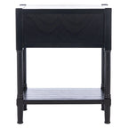 SAFAVIEH Philomene Distressed White 3-Drawer Console Table - 23.5 W x 13 L x 29.5 H - 24Wx13Dx30H