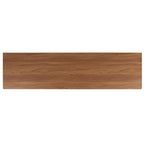 SAFAVIEH Teela Walnut 59-inch Storage Media TV Stand - 59 W x 15 L x 19 H - 59Wx15Dx19H