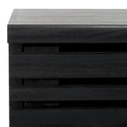 SAFAVIEH Teela Walnut 59-inch Storage Media TV Stand - 59 W x 15 L x 19 H - 59Wx15Dx19H