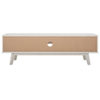 SAFAVIEH Teela Walnut 59-inch Storage Media TV Stand - 59 W x 15 L x 19 H - 59Wx15Dx19H