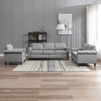 Mixoy Sectional Sleeper Sofa,Single Couch & Loveseat Couch &3 Seater Sofa, DIY Combination for Living Room