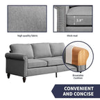 Mixoy Sectional Sleeper Sofa,Single Couch & Loveseat Couch &3 Seater Sofa, DIY Combination for Living Room