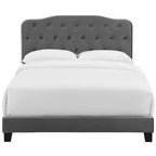 Copper Grove Ploce Queen Upholstered Velvet Bed