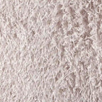 Mo' Fluffy Feathers College Headboard with Legs - Plush Texture