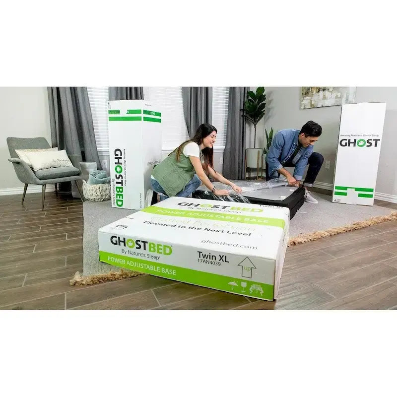 GhostBed Custom Adjustable Base with Remote Control