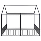 Merax Metal Twin Size House Platform Beds