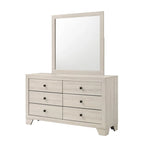 Annis 4 Piece White Platform Bedroom Set