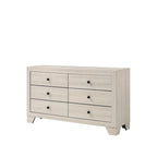 Annis 4 Piece White Platform Bedroom Set